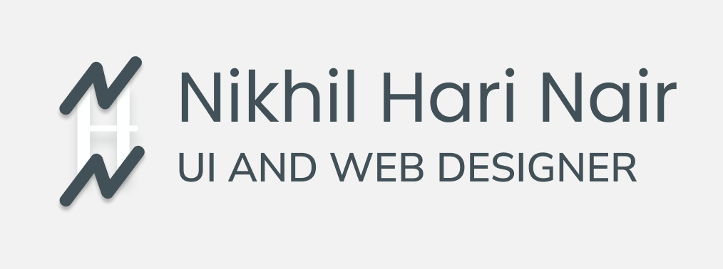 Nikhil H Nair UI and Web Designer